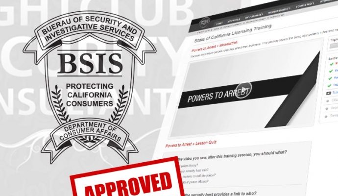 BSIS Approved 16-Hour PSO Course